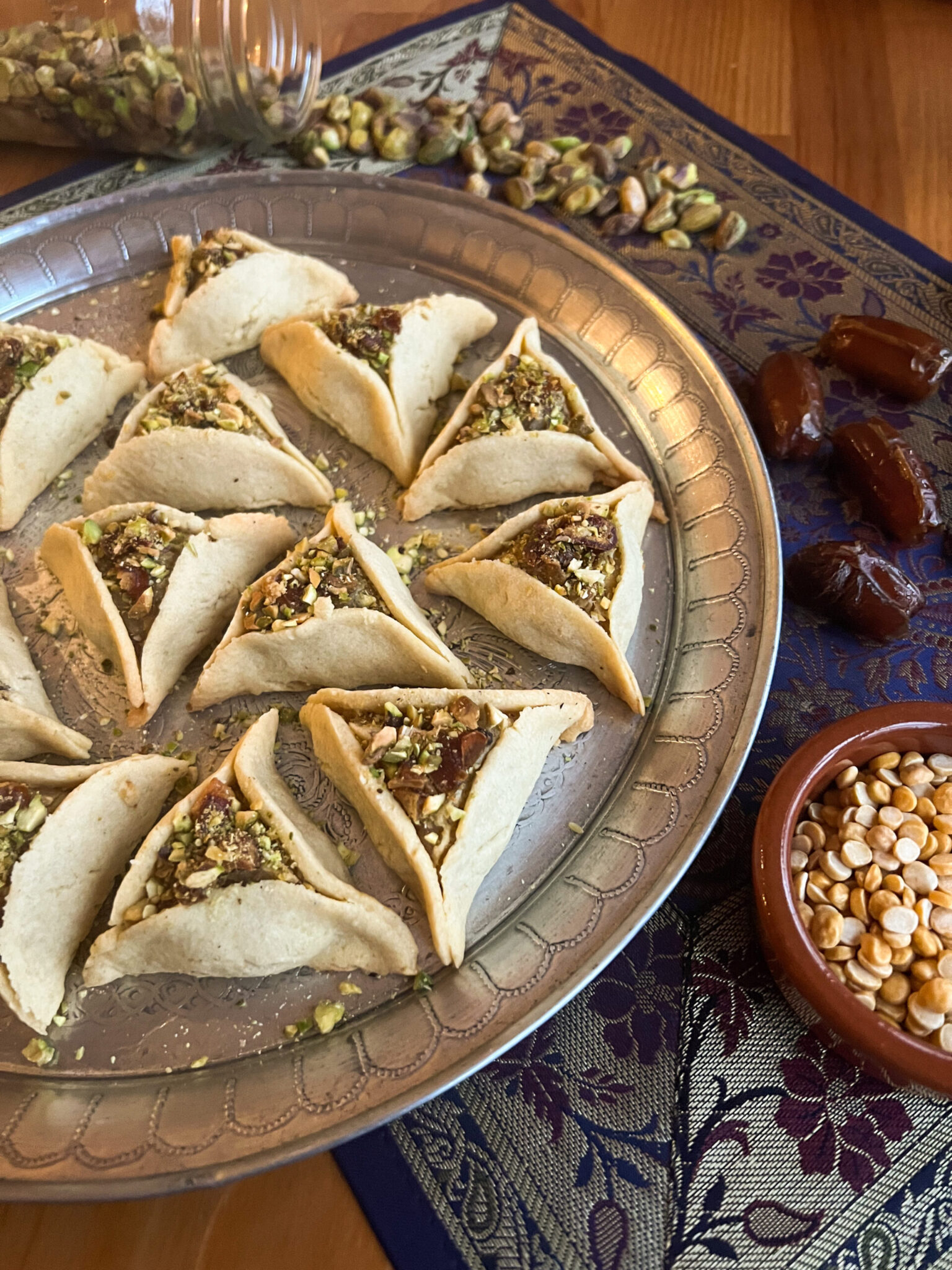 Puran Poli Hamantaschen by Rachel Kruge