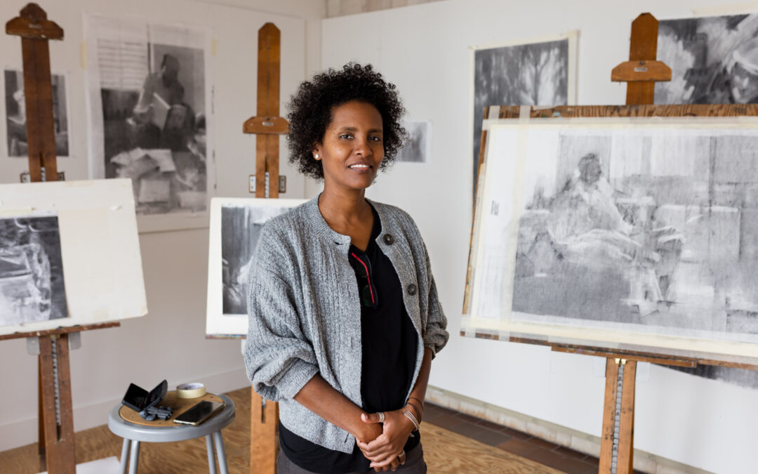 YAYA: A Debut Solo Exhibition by Ethiopian Israeli Artist Tigist Yoseph Ron